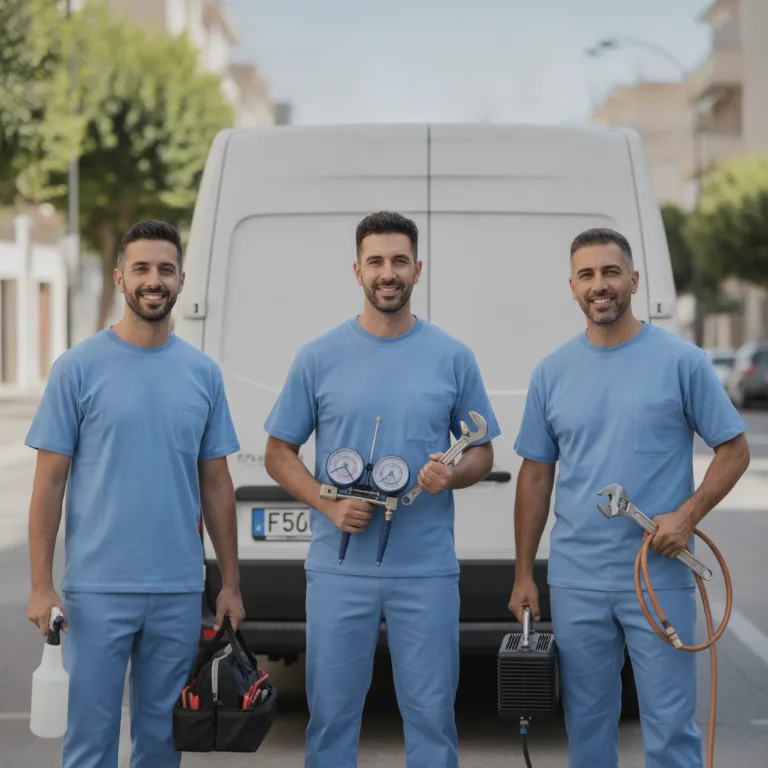 Aire Acondicionado equipo en la Marina de Port